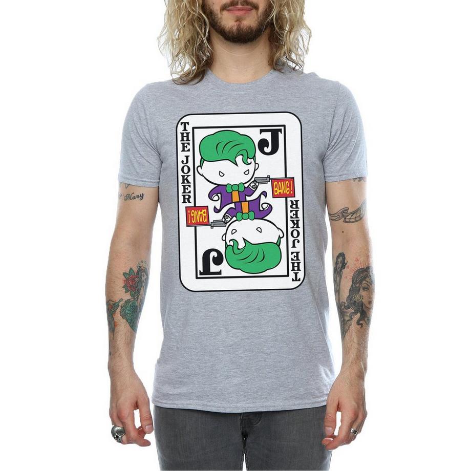 DC COMICS T-Shirt The Joker Carte à Jouer  