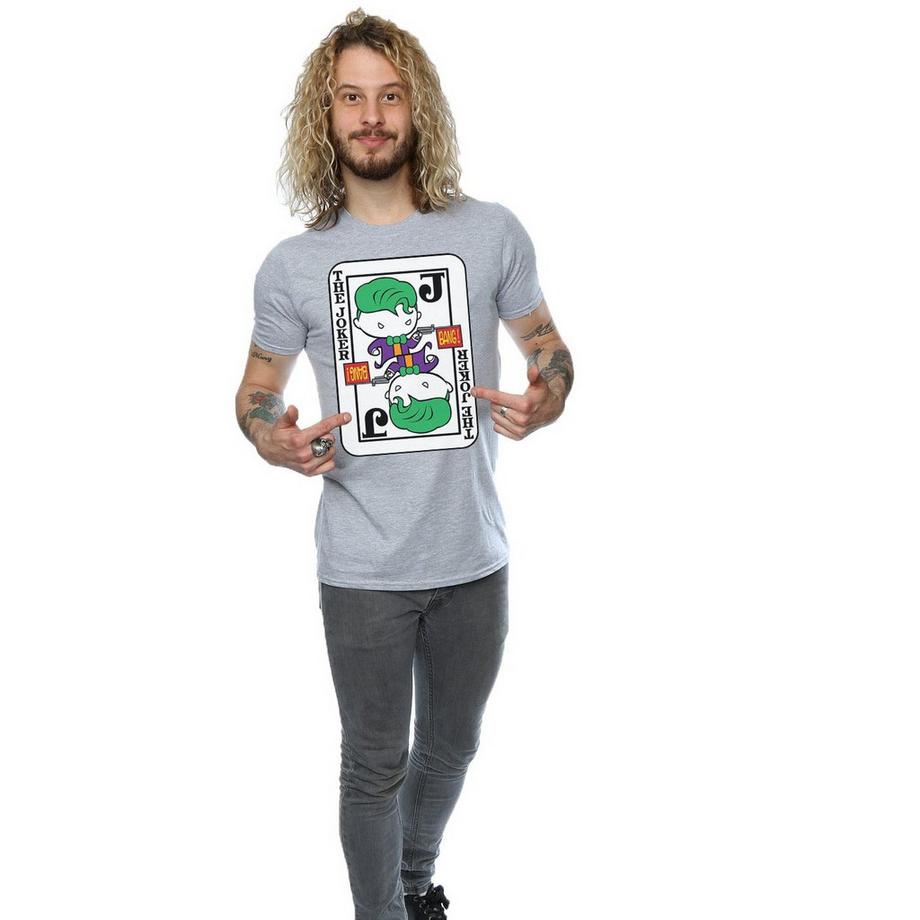 DC COMICS T-Shirt The Joker Carte à Jouer  