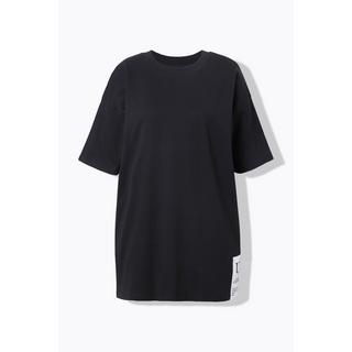 Studio Untold Oversized Halbarm T-Shirt mit Saumpatch  