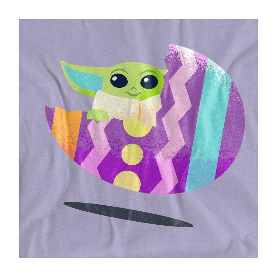 STAR WARS T-Shirt Ride avec Motif Grogu Œuf de Pâques  