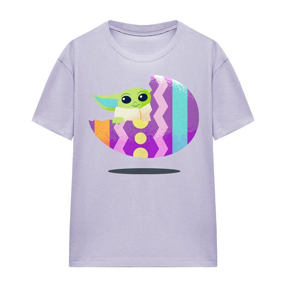 T-ShirtMotif Grogu Motiftyle Œuf De Pâques Ride