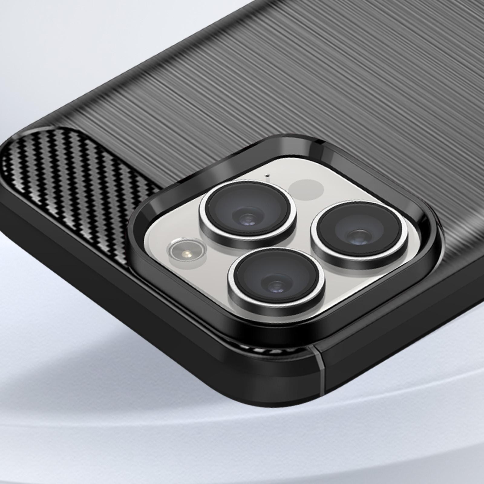 Avizar  Coque iPhone 16 Pro Noir Carbone 