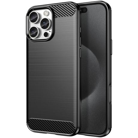 Avizar  Coque iPhone 16 Pro Noir Carbone 