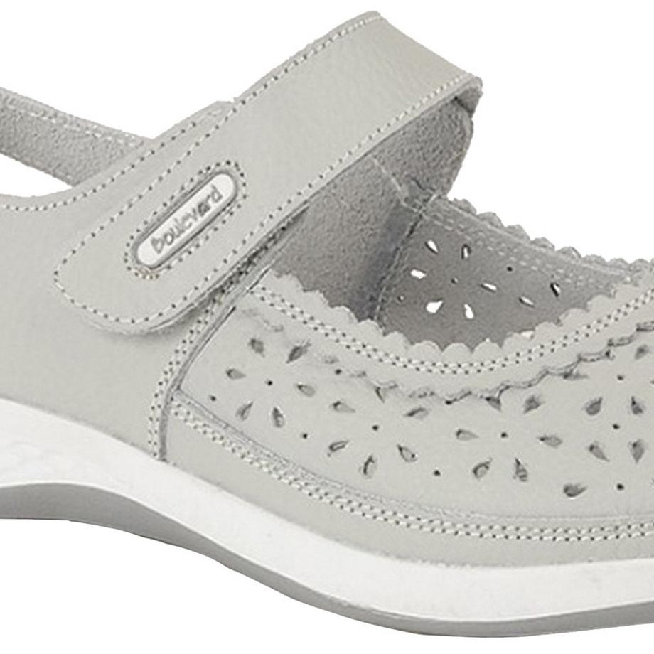 Boulevard de beauté Weite Passform Window Back Perforation Riemen Schuhe  