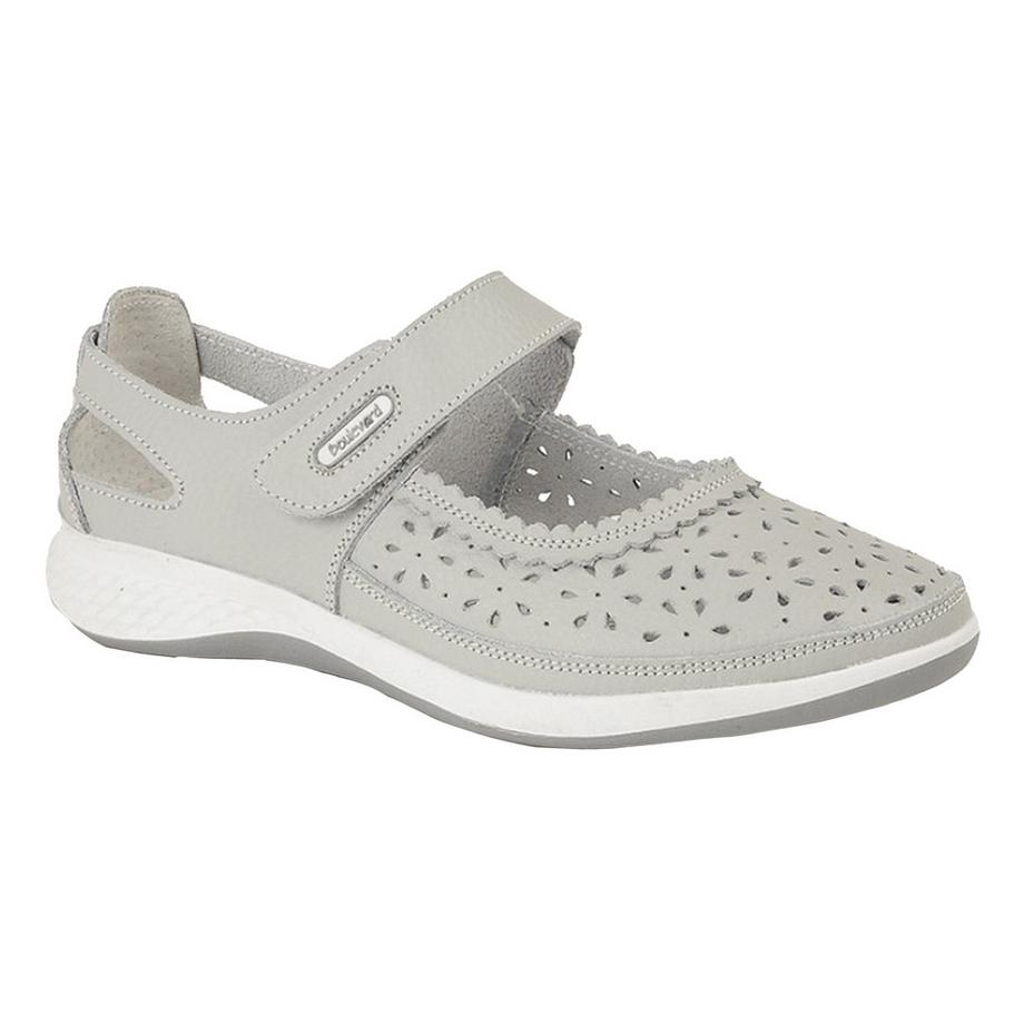 Breite Passform Window Back Perforation Riemen Schuhe