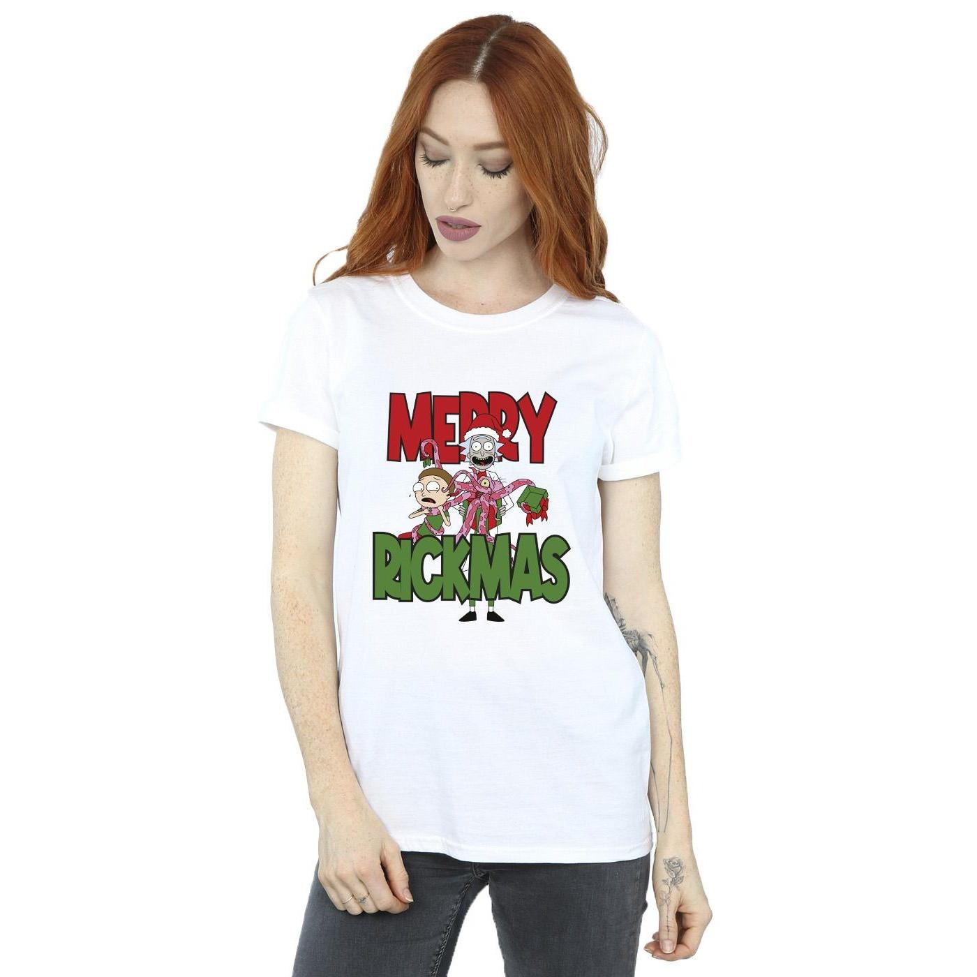 Rick And Morty  Merry Rickmas TShirt 