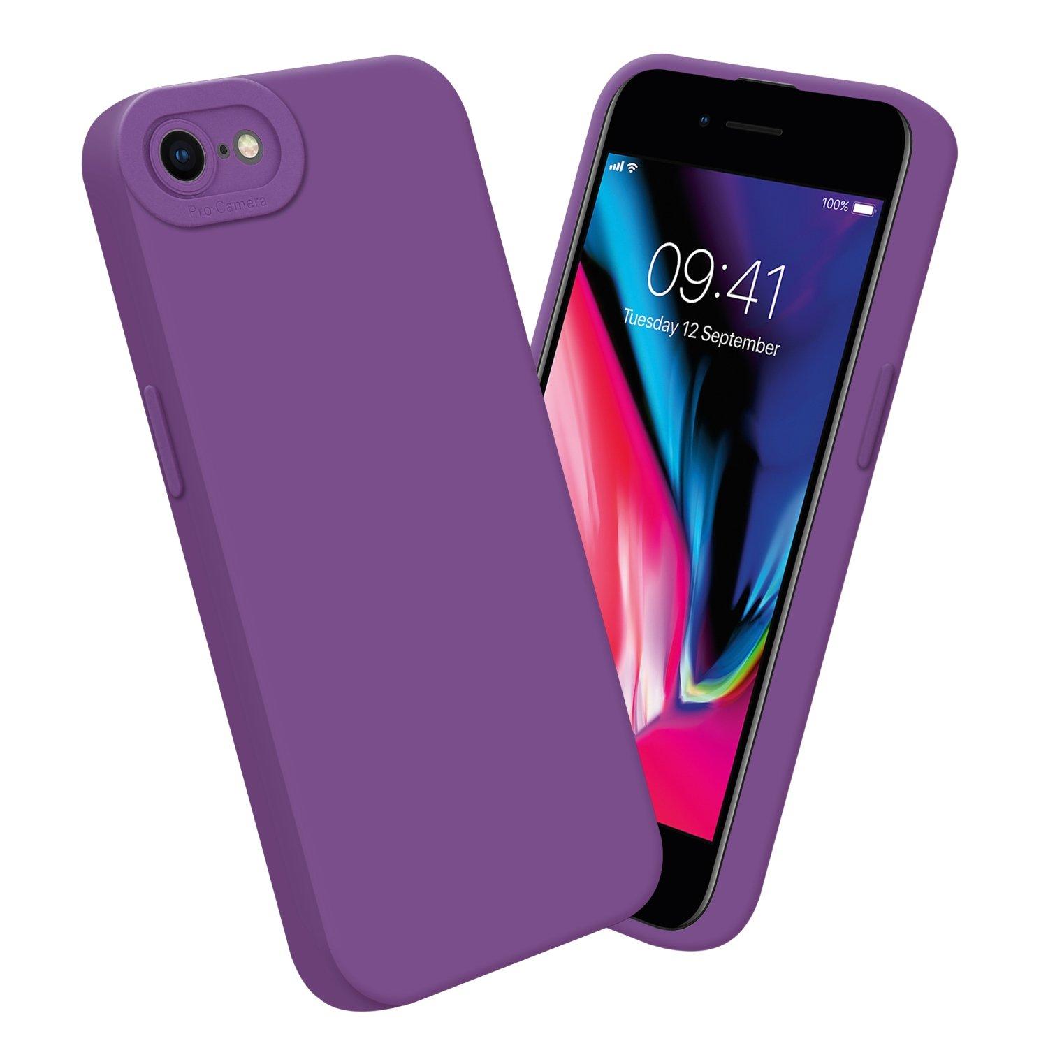 Cadorabo  Housse compatible avec Apple iPhone 7 / 7S / 8 / SE 2020 - Coque de protection en silicone TPU flexible 