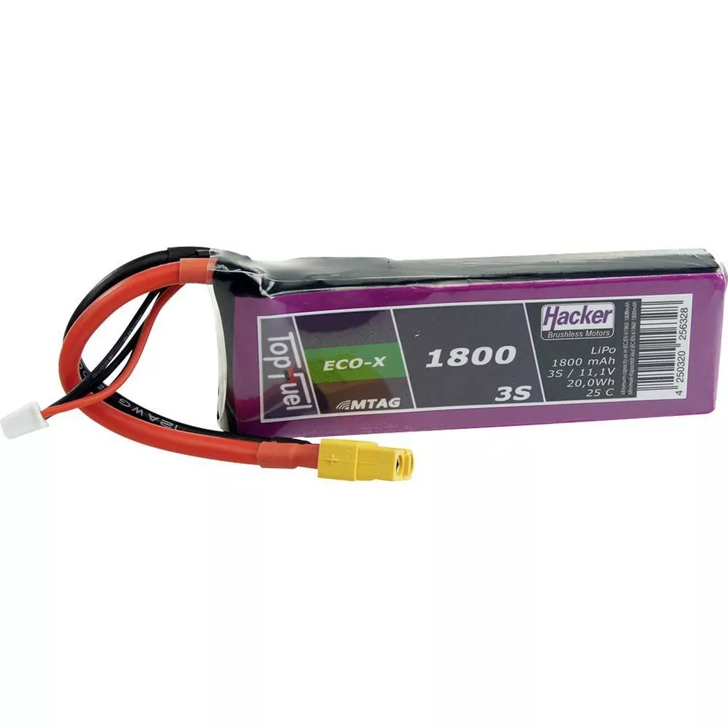 Hacker - Modellbau-Akkupack (LiPo), Multicolor, One Size