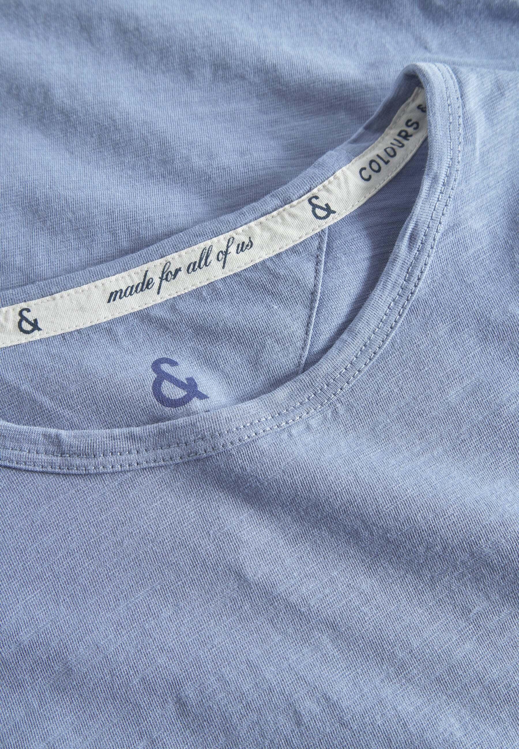 Colours & Sons Slub T-Shirt mit Brusttasche  