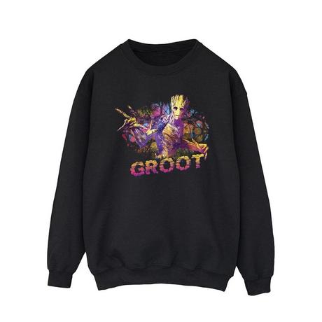 MARVEL  Sweat GUARDIANS OF THE GALAXY ABSTRACT GROOT 