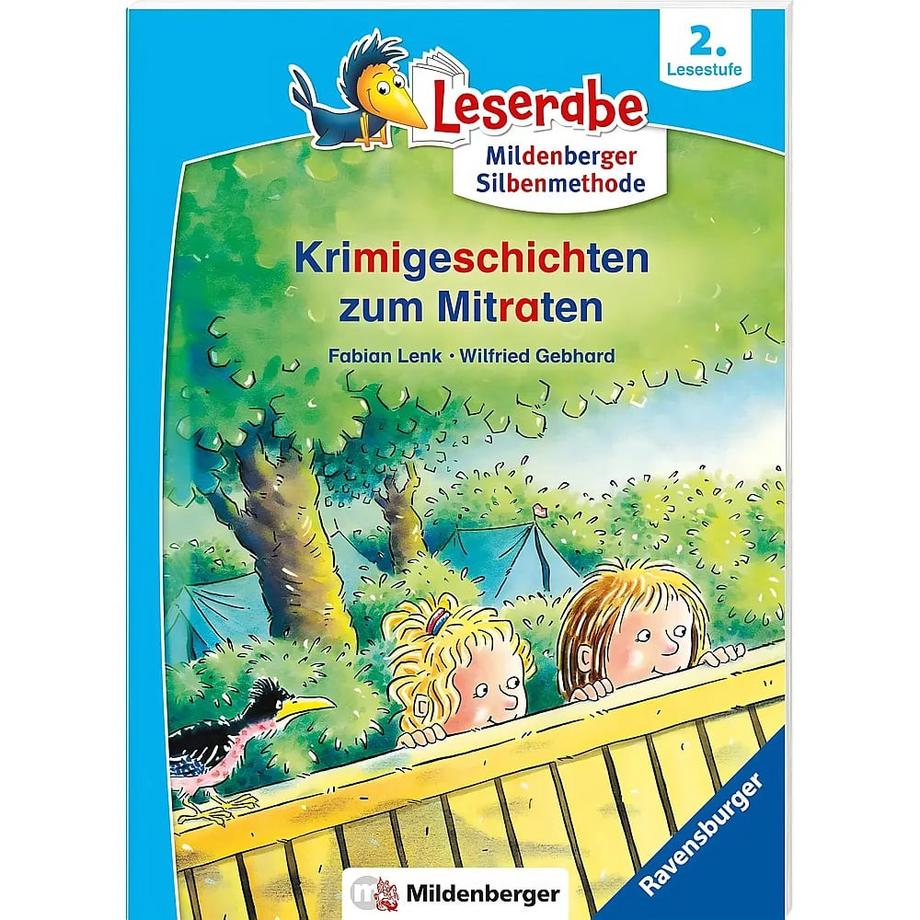 Krimigeschichten zum Mitraten - Leserabe ab 2. Klasse - Erstlesebuch für Kinder ab 7 Jahren (mit Mildenberger Silbenmethode) Lenk, Fabian; Gebhard, Wilfried (Illustrationen) Gebundene Ausgabe 