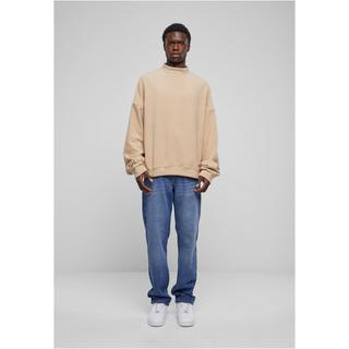 URBAN CLASSICS Fleece Oversize Rundhals Sweatshirt  