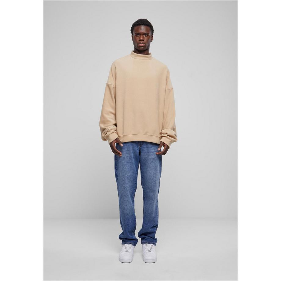 URBAN CLASSICS Fleece Oversize Rundhals Sweatshirt  