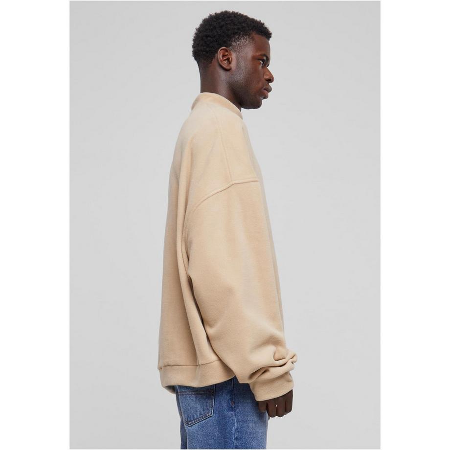 URBAN CLASSICS Fleece Oversize Rundhals Sweatshirt  