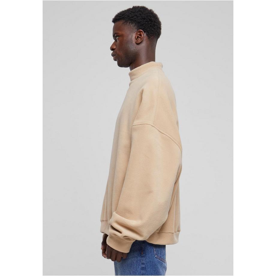 URBAN CLASSICS Fleece Oversize Rundhals Sweatshirt  