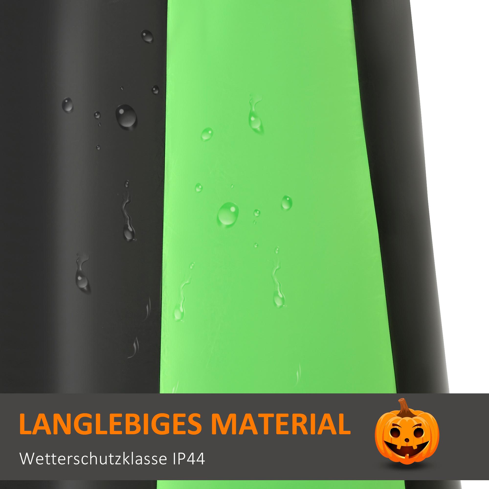 HOMCOM Citrouille gonflable d'Halloween  