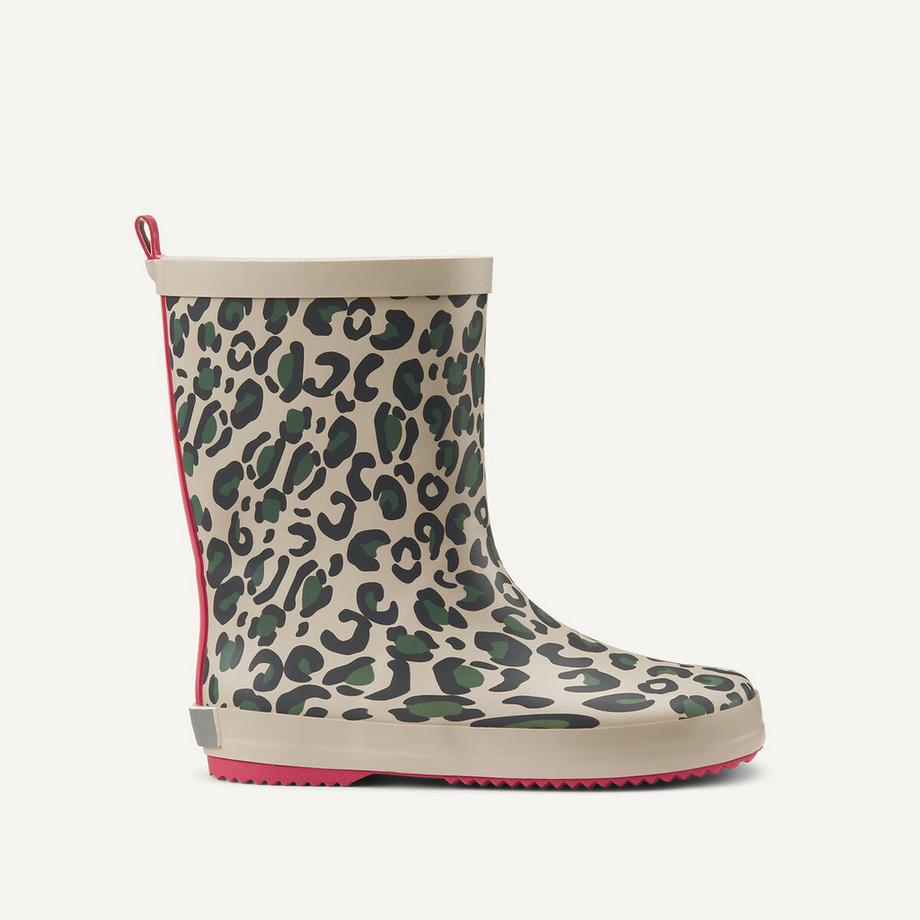 La Redoute Collections Stivali da pioggia con stampa leopardo  