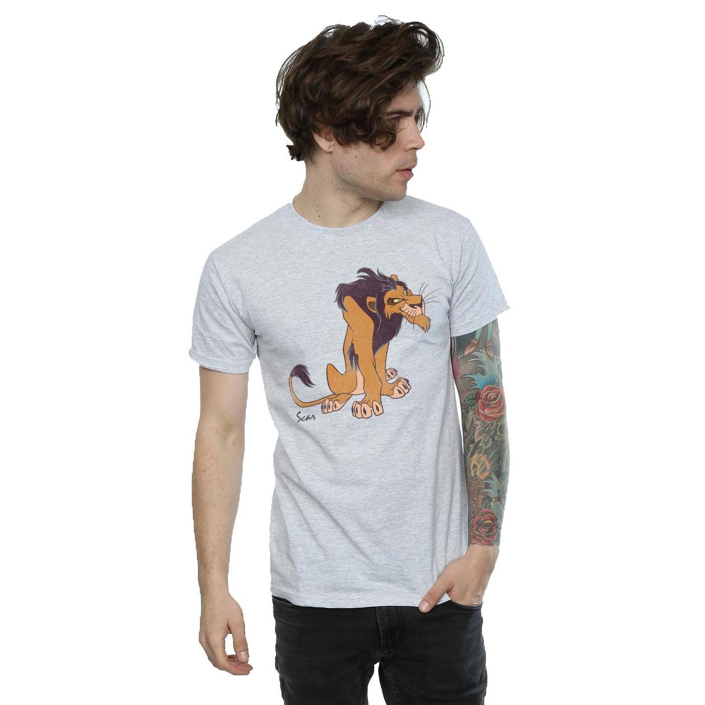 The Lion King T-Shirt Classique Imprimé Scar  