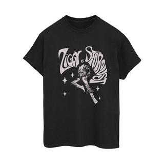 David Bowie Ziggy Stardust Grafikdruck T-Shirt  