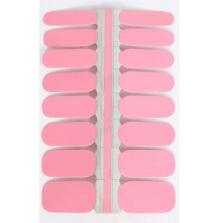 LAUED  vegane Nagelfolien solid pink Pink Martini 