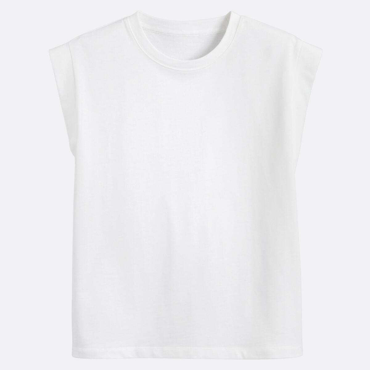 La Redoute Collections Ärmelloses Rundhals-Top  