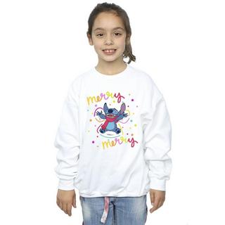 Disney  Lilo & Stitch Merry Rainbow Sweatshirt 