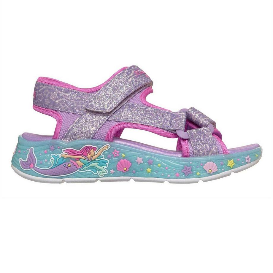 Sandalen , Flach