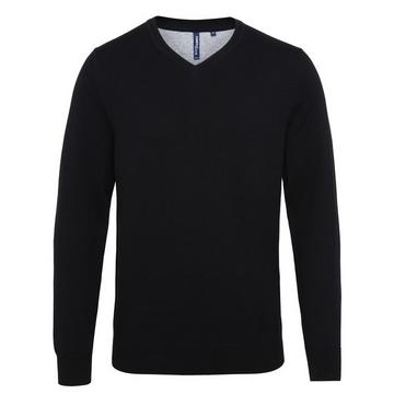 reichen VAusschnitt Pullover