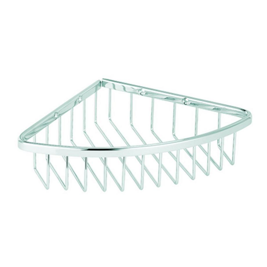 Porte-savonnette triangulaire chromé