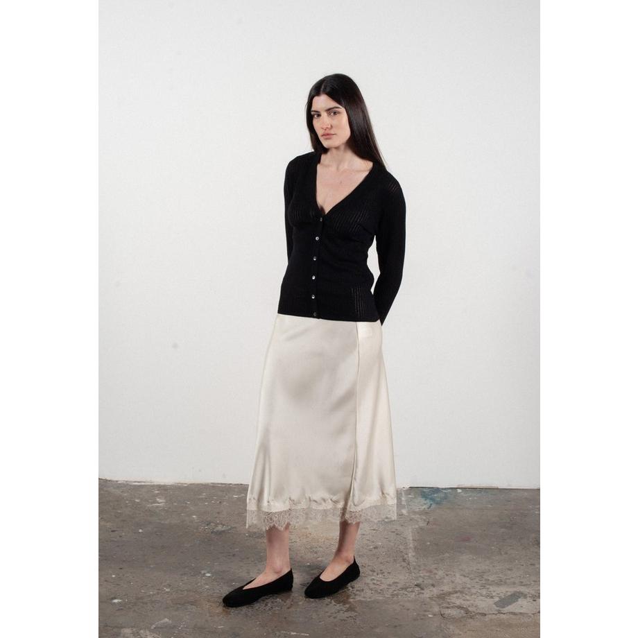 Studio Cashmere8 Frida 3 Cardigan Col V  