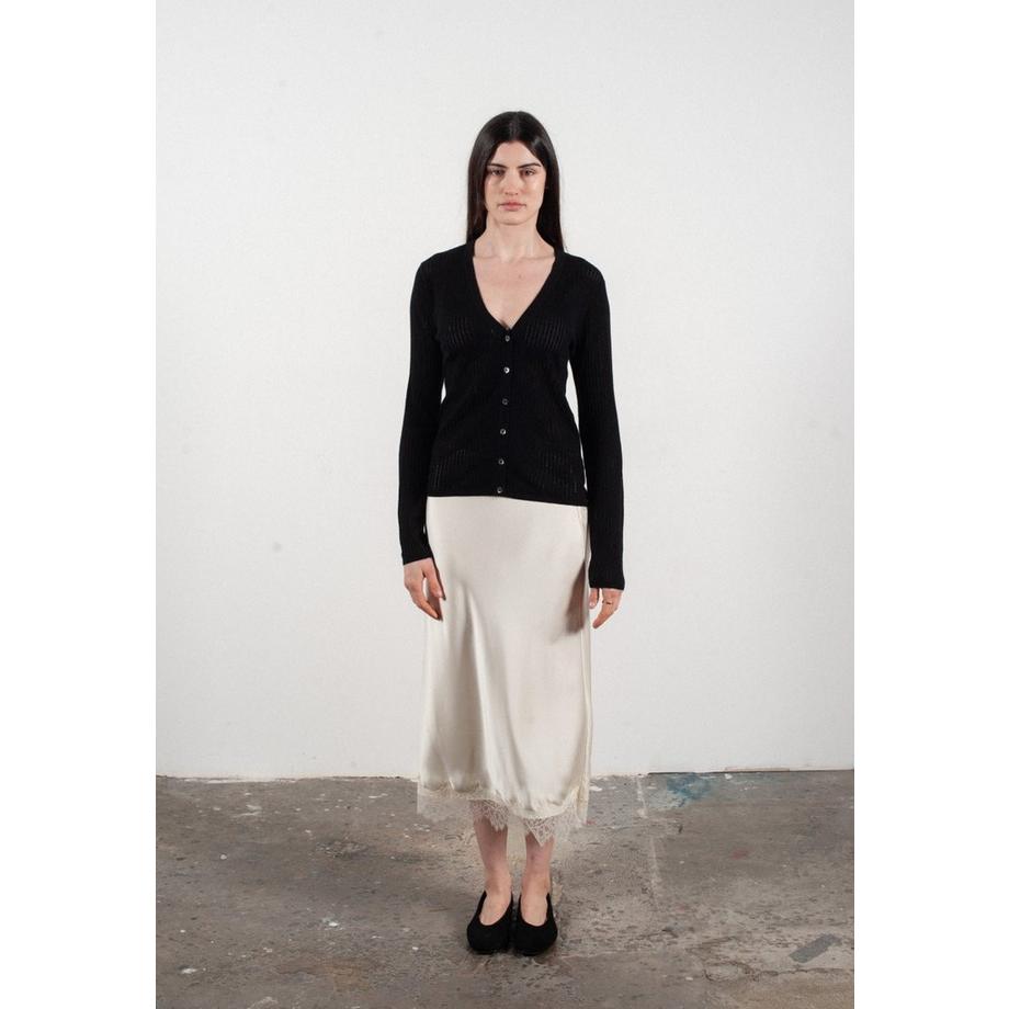 Studio Cashmere8 Frida 3 Cardigan Col V  