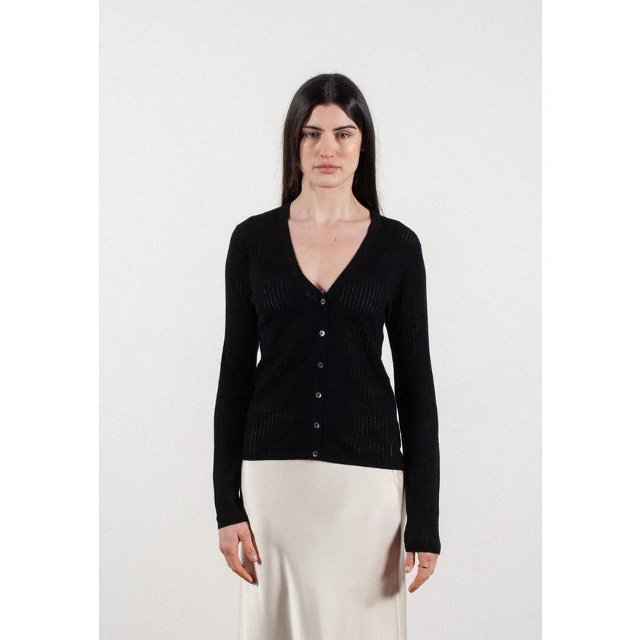 -Cardigan mit V-Ausschnitt  - FRIDA 3