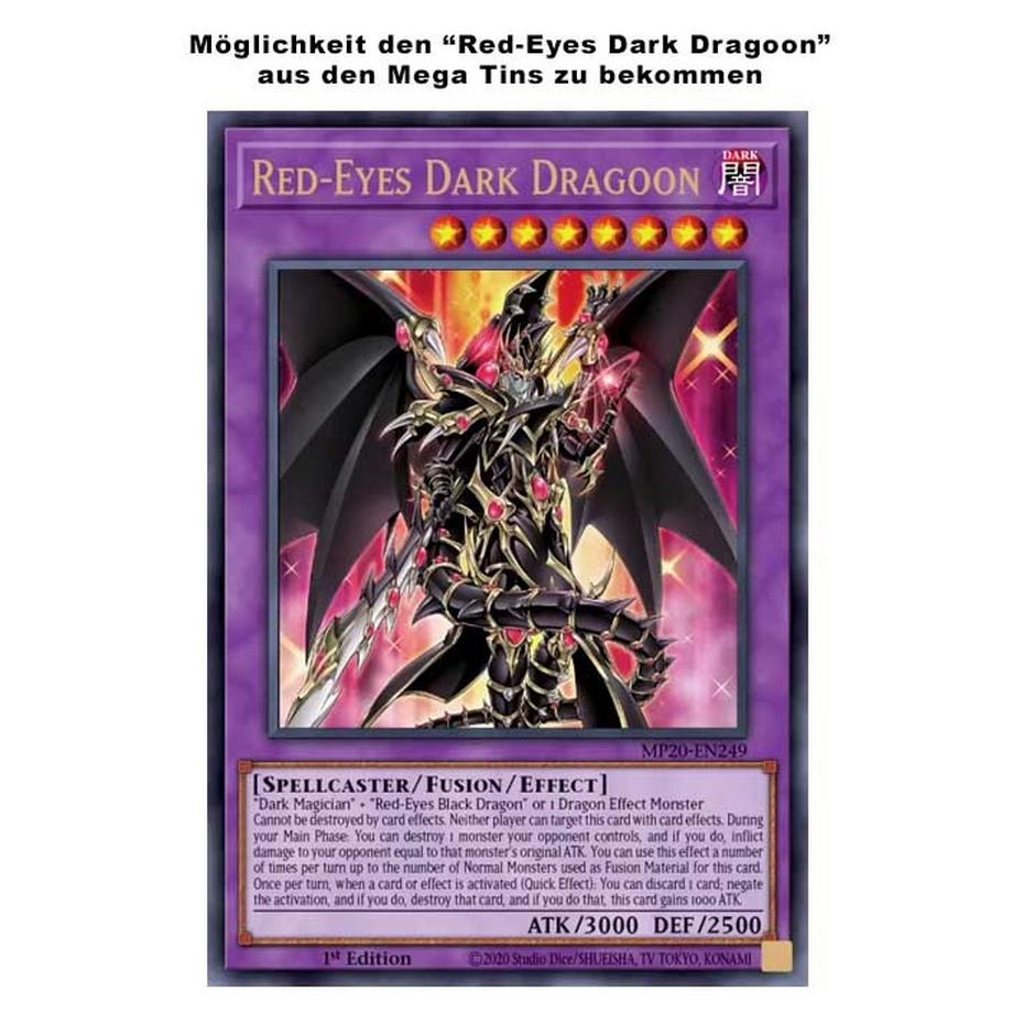 Yu-Gi-Oh!  Mega 2020 Tin of Lost Memories  - DE 