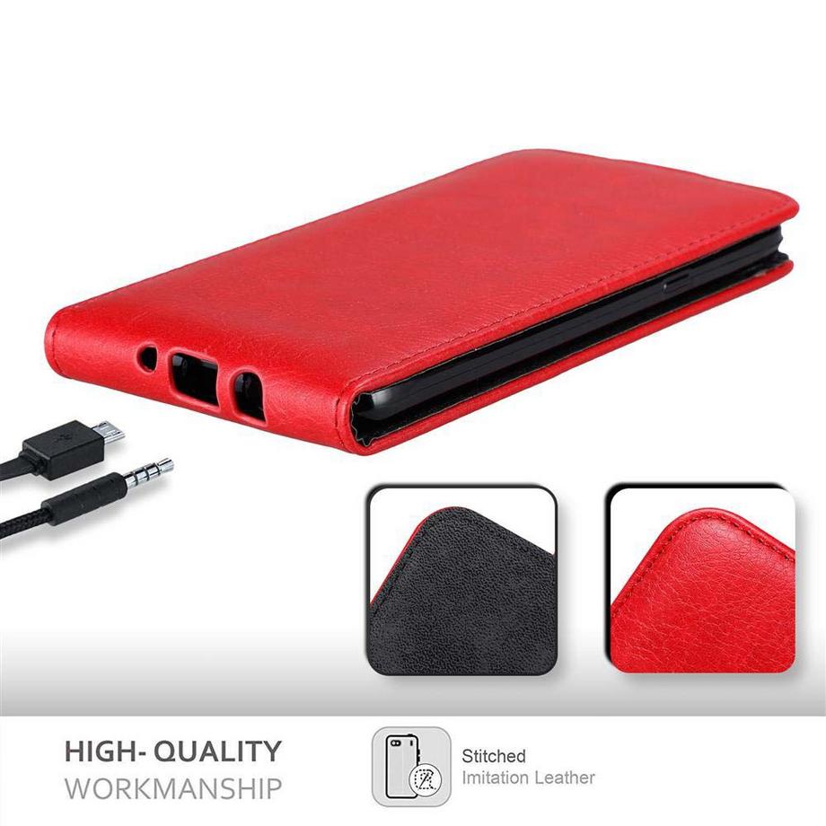 Cadorabo  Hülle für Samsung Galaxy J7 2016 mit Magnetverschluss 