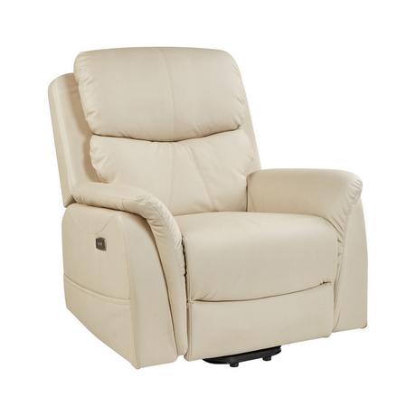 Beliani Fauteuil massant en Cuir PU Moderne GLORIE  