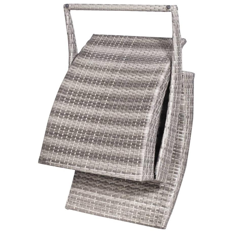 VidaXL Sonnenliege poly-rattan  