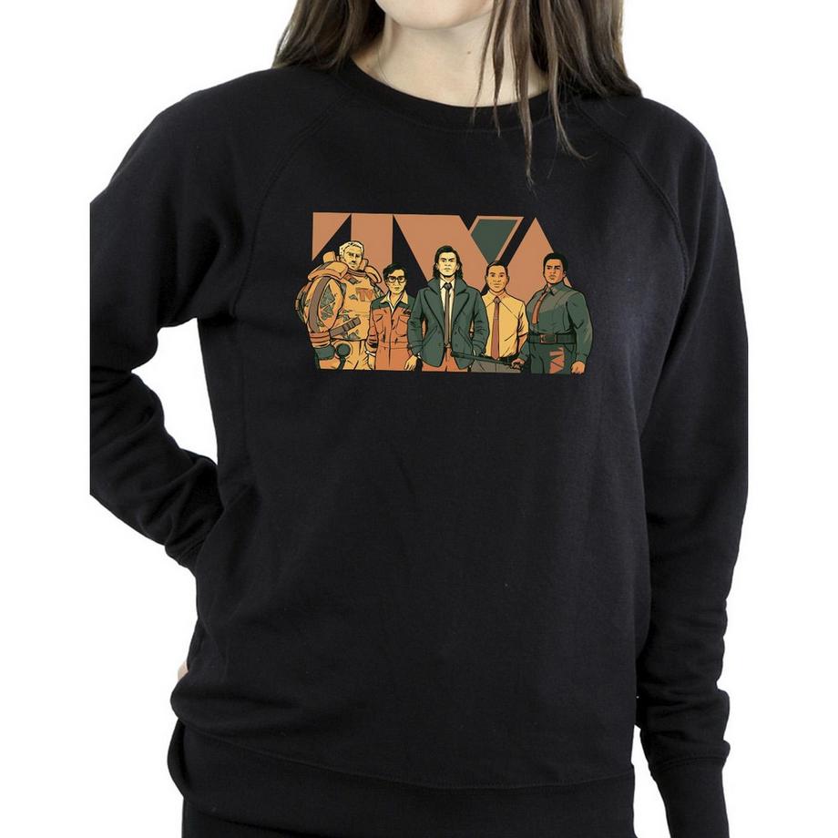 MARVEL Sweat-shirt col rond TVA  