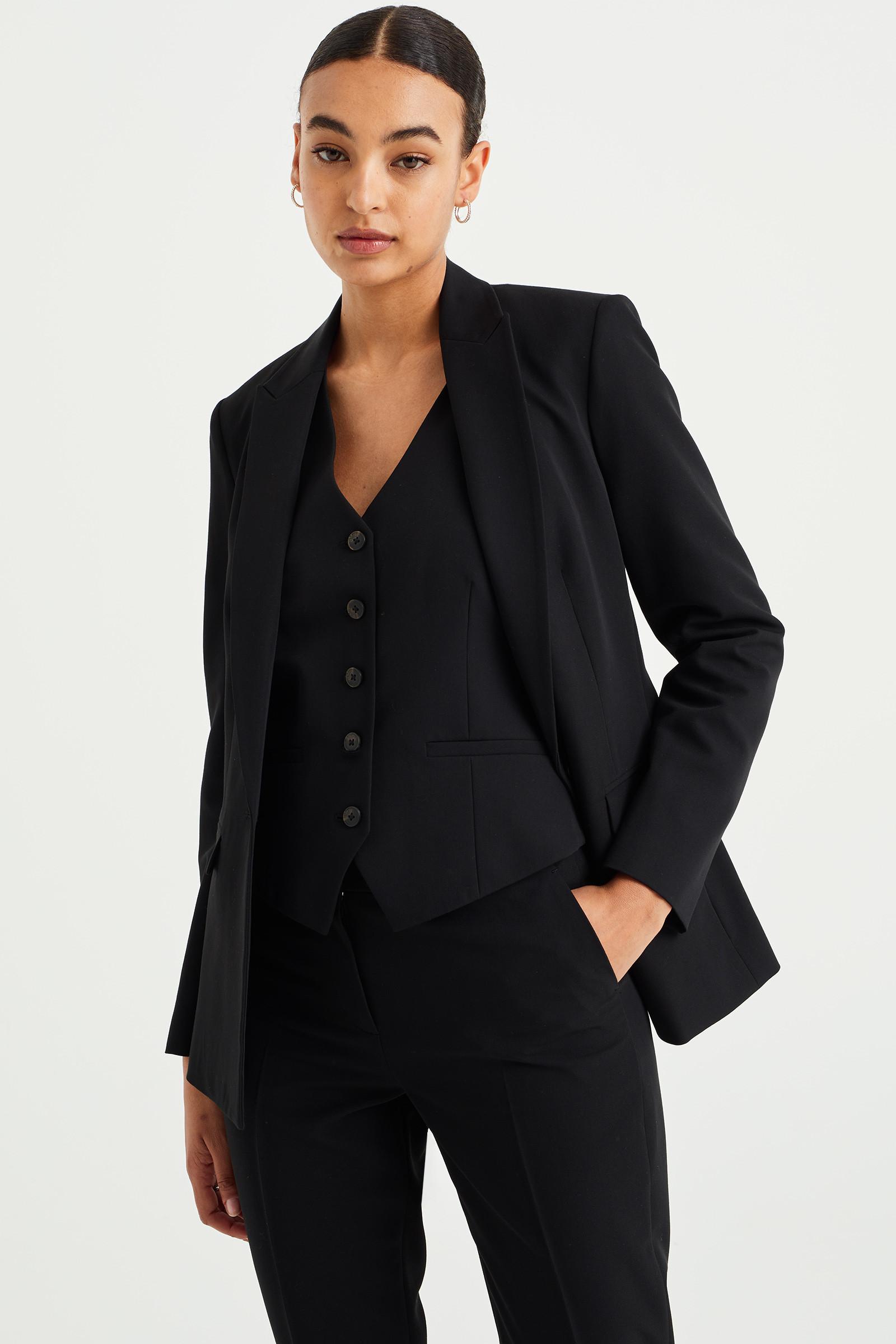 WE Fashion  Dames Nauwsluitende Blazer - Marly 