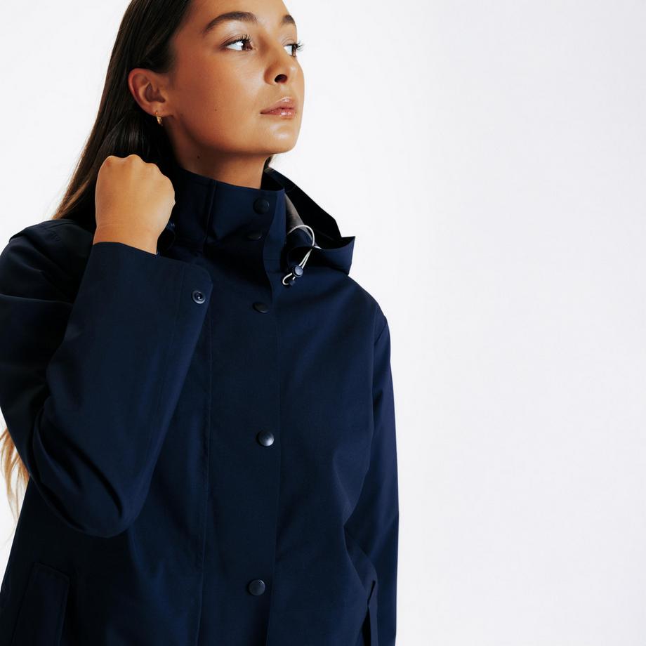 FOUGANZA Longue veste d'équitation imperméable  