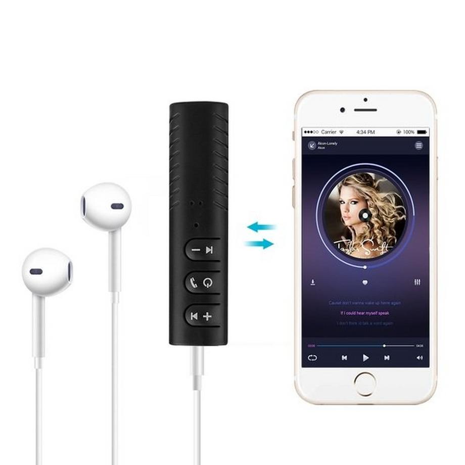 eStore  Adattatore Bluetooth AUX - Microfono integrato 