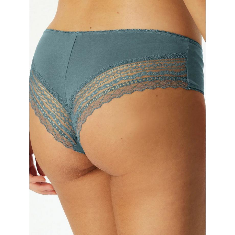 Schiesser Slip brésilien avec bordure en dentelle  