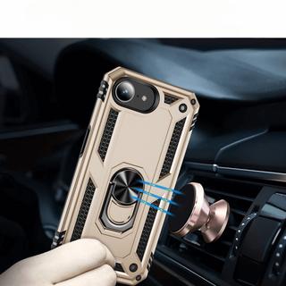 Cover-Discount  iPhone 16e - Robustes Back Cover mit Kickstand 