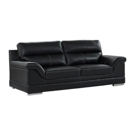 Vente-unique Ledersofa 3Sitzer Büffelleder MONIKA  