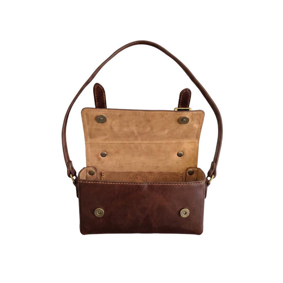 Viola Castellani Sac bandoulière avec poignée et poche avant  