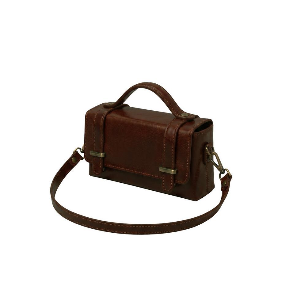 Viola Castellani Sac bandoulière avec poignée et poche avant  