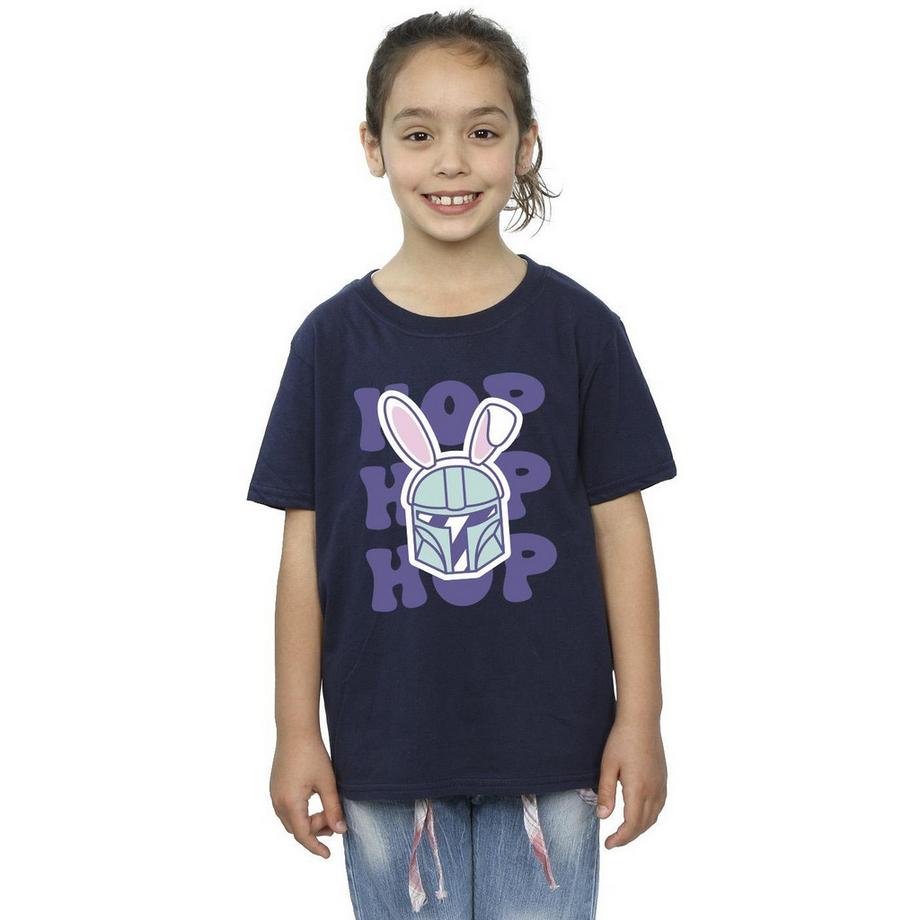 STAR WARS  Tshirt THE MANDALORIAN HOP INTO EASTER 