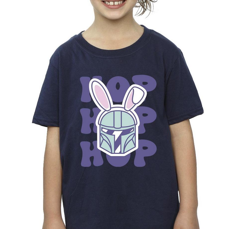 STAR WARS  Tshirt THE MANDALORIAN HOP INTO EASTER 