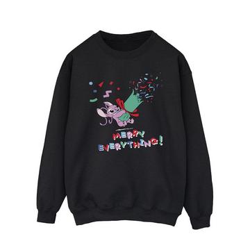 Lilo And Stitch Angel Merry Everything Sweatshirt