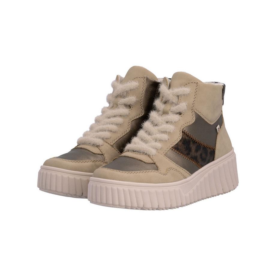 Rieker Sneaker alta con suola a piattaforma  