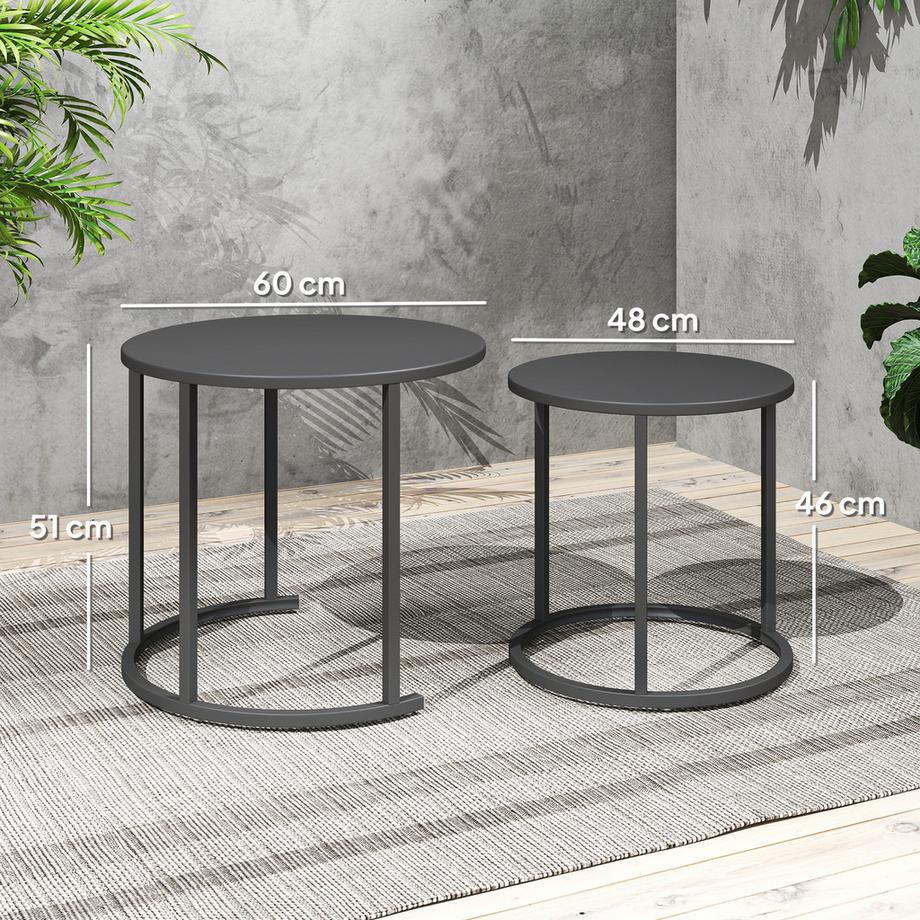 Outsunny Gartentisch Set  